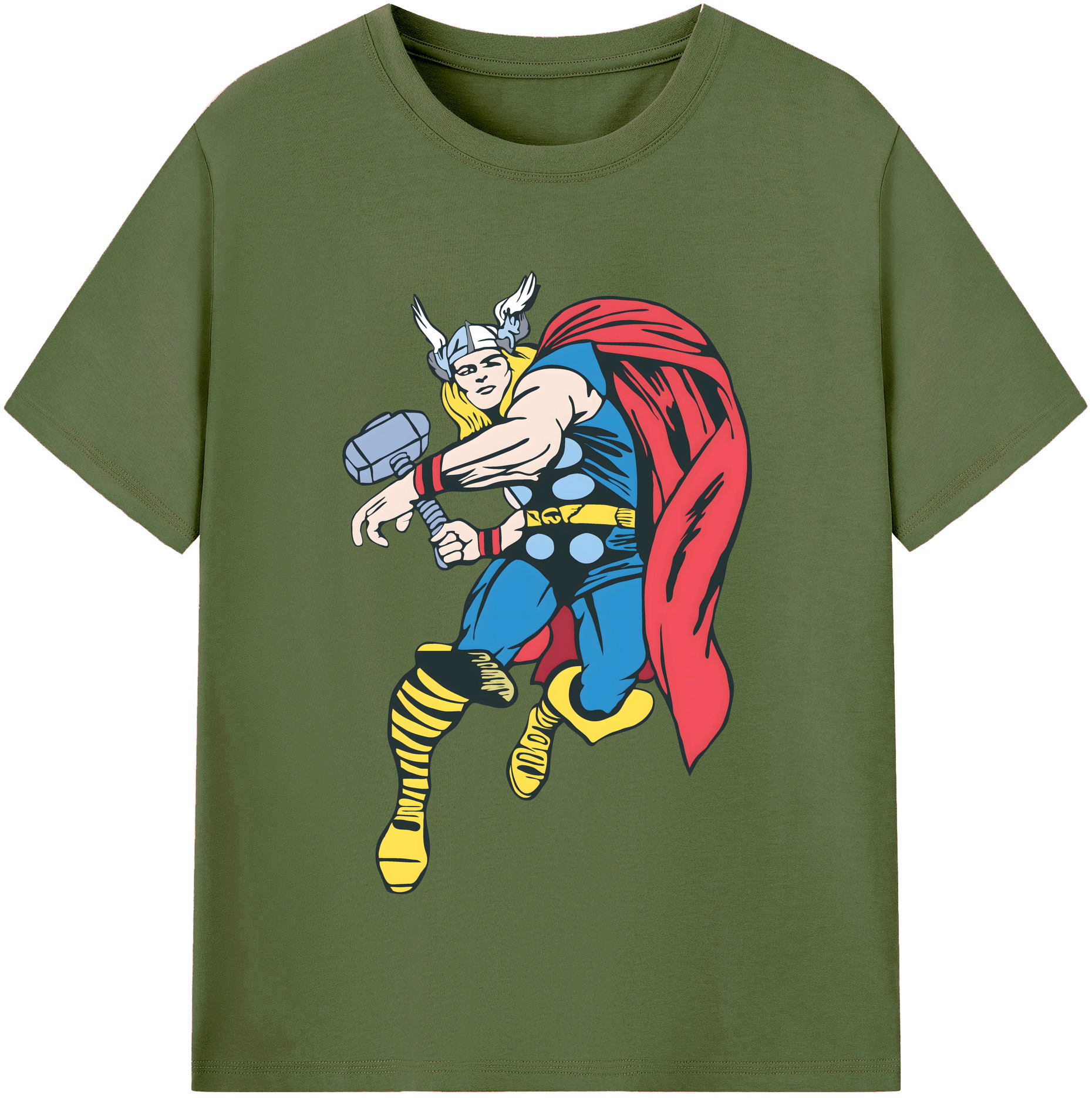 （画像用） アベンジャーズ The Avengers 綿100％半袖Tシャツ（フロントプリント）